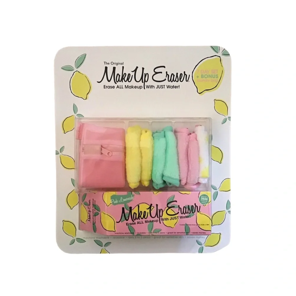 The Original Makeup Eraser 7 Day Set Plus Bonus Laundry Bag